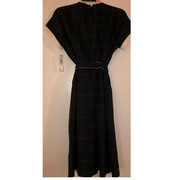 Black/White Checkered Dress - Picture 3 of 5